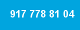 917 778 81 04 917 778 81 04